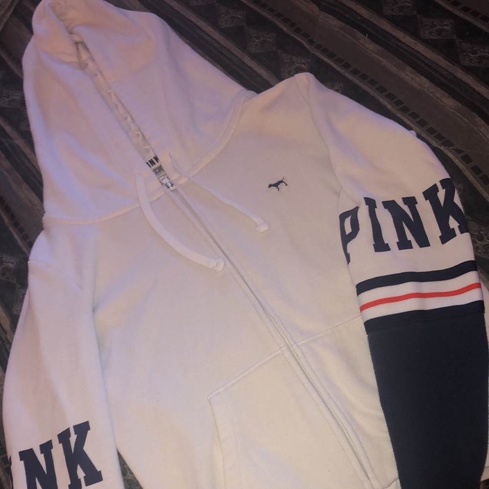 PINK zip up hoodie